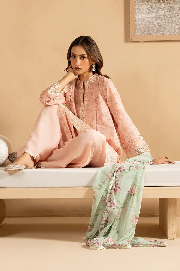 Picture of <!--a-->Cross Stitch - Mahiri Unstitched Embroidered Collection Vol 5 - Rose Blend - Available at Raja Sahib