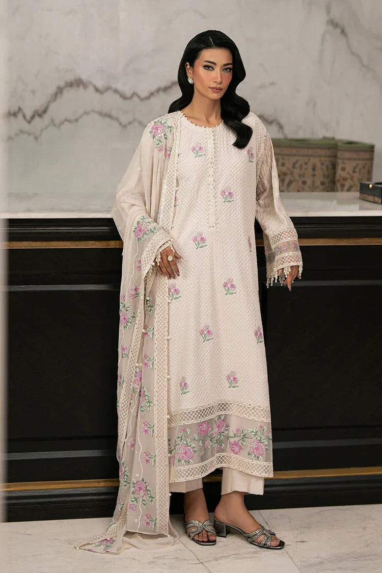 Picture of Cross Stitch - Embroidered Chiffon Edit Vol 1 - Lily Breeze - Available at Raja Sahib