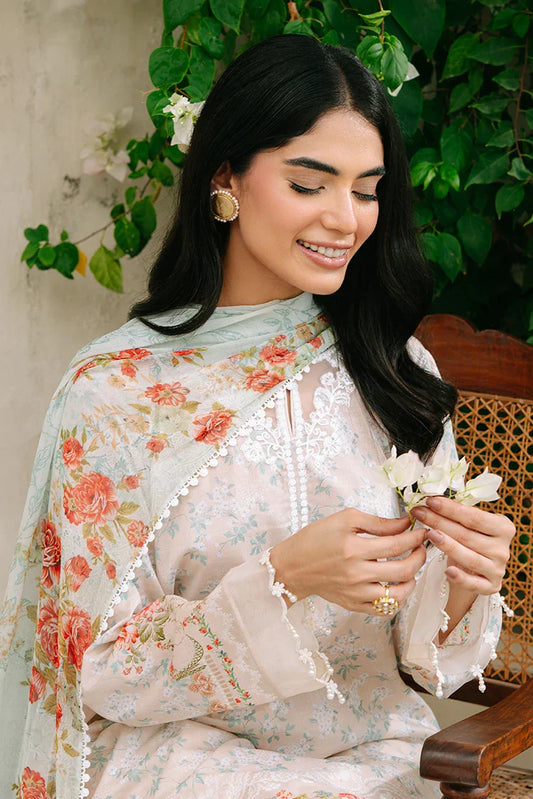 Picture of Cross Stitch - The Monsoon Edit - Creamy Splash - Available at Raja Sahib