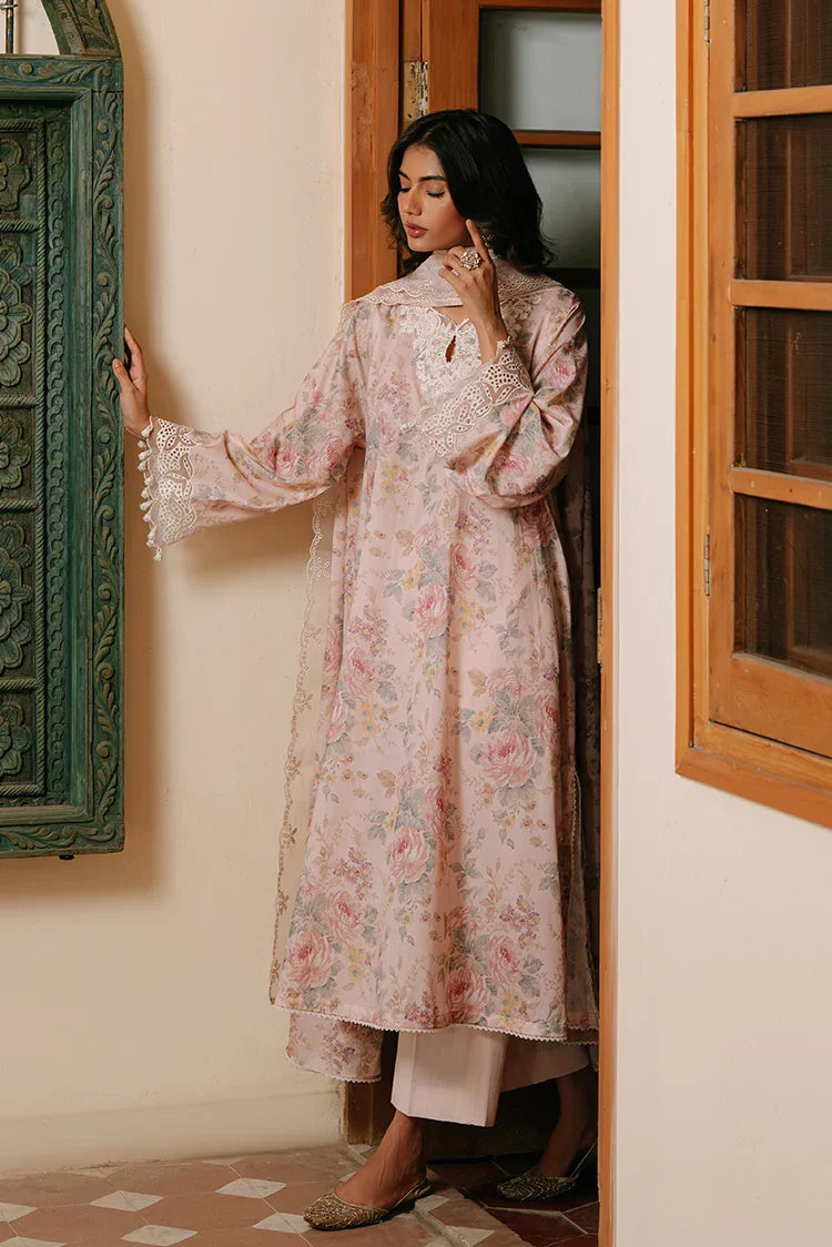 Picture of Cross Stitch - The Monsoon Edit - Pink Carnation - Available at Raja Sahib