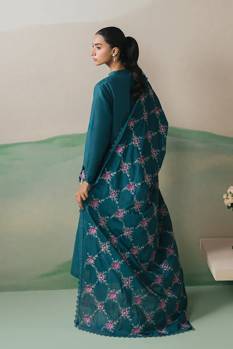 Picture of Cross Stitch - Embroidered Lawn Edit Vol 1 - Ocean Depths - Available at Raja Sahib