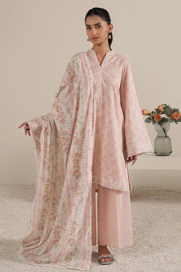 Picture of Cross Stitch - Daily Edit Unstitched Lawn Collection Vol 6 - Serene Tale - Available at Raja Sahib