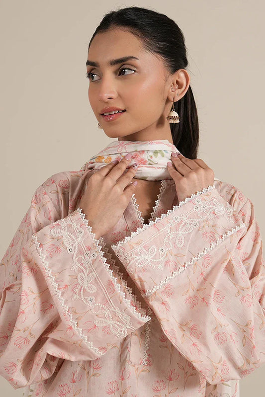 Picture of Cross Stitch - Daily Edit Unstitched Lawn Collection Vol 6 - Serene Tale - Available at Raja Sahib