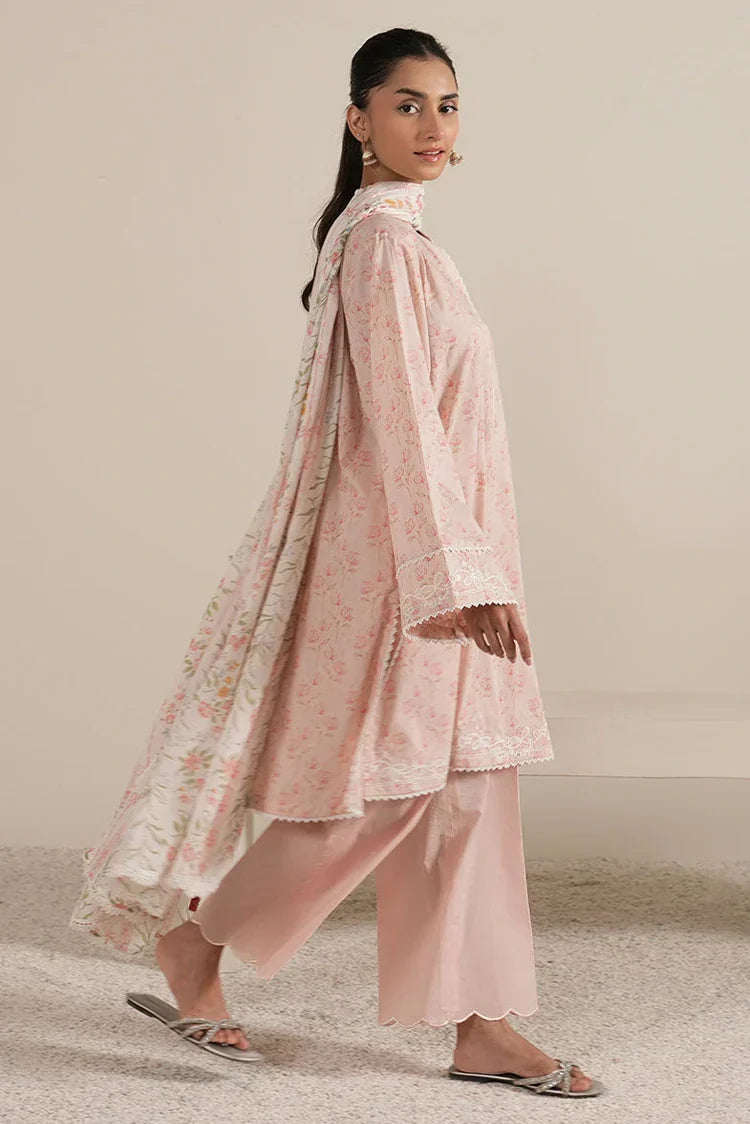 Picture of Cross Stitch - Daily Edit Unstitched Lawn Collection Vol 6 - Serene Tale - Available at Raja Sahib