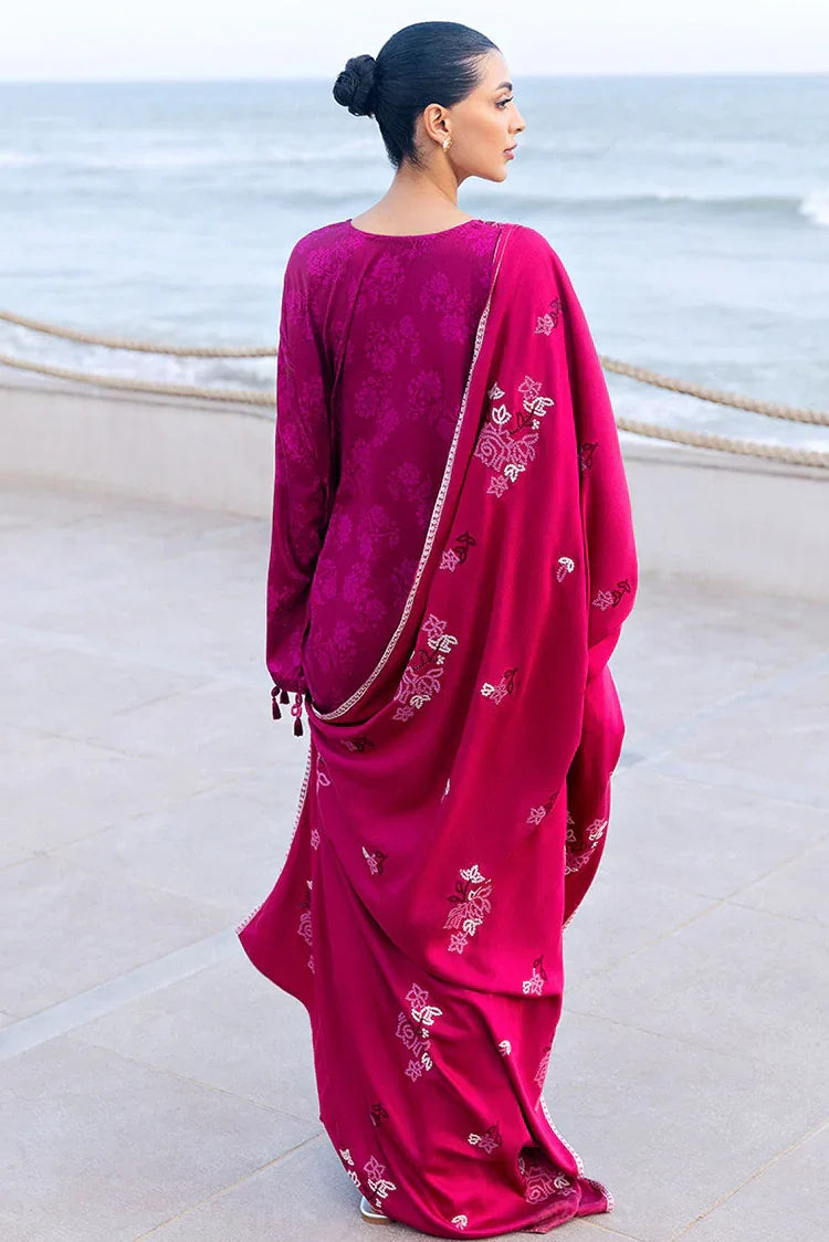 Picture of Cross Stitch - Premium Unstitched Cotton Satin - Florid Zeal - Available at Raja Sahib