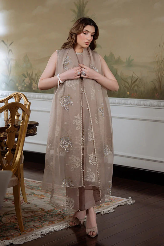 Cross Stitch - Unstitched Wedding Collection - Silver Mink