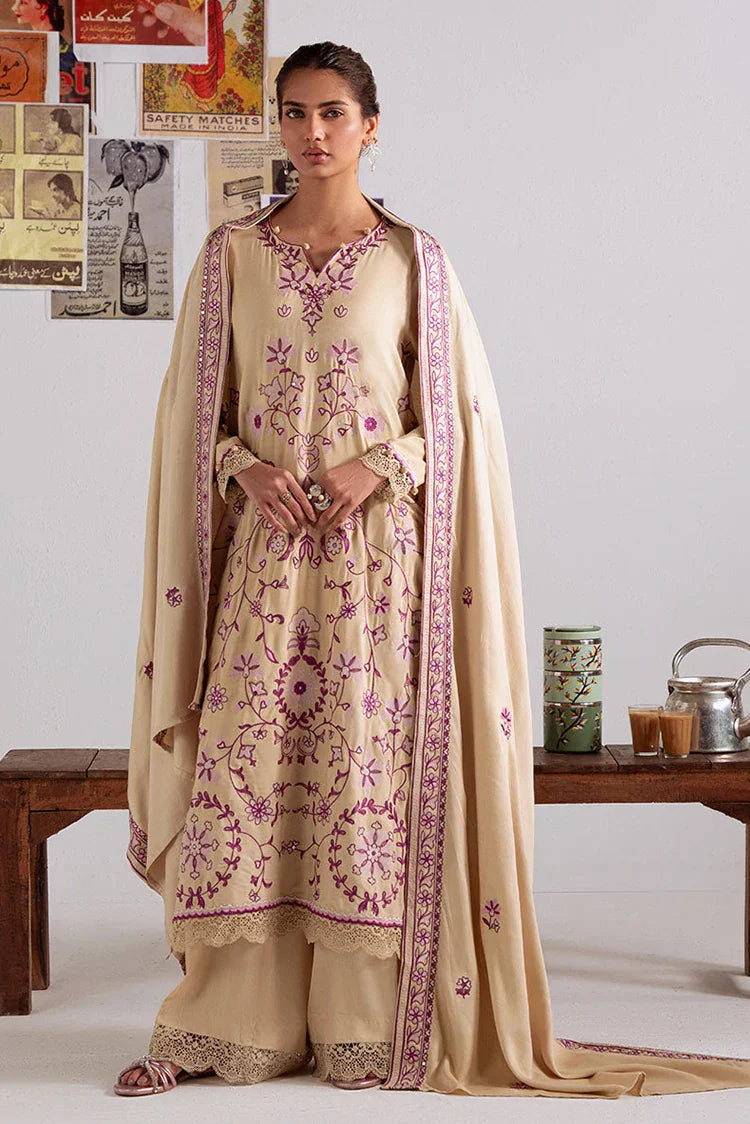 Picture of Cross Stitch - Unstitched Winter Collection - Fawn Radiance - Available at Raja Sahib