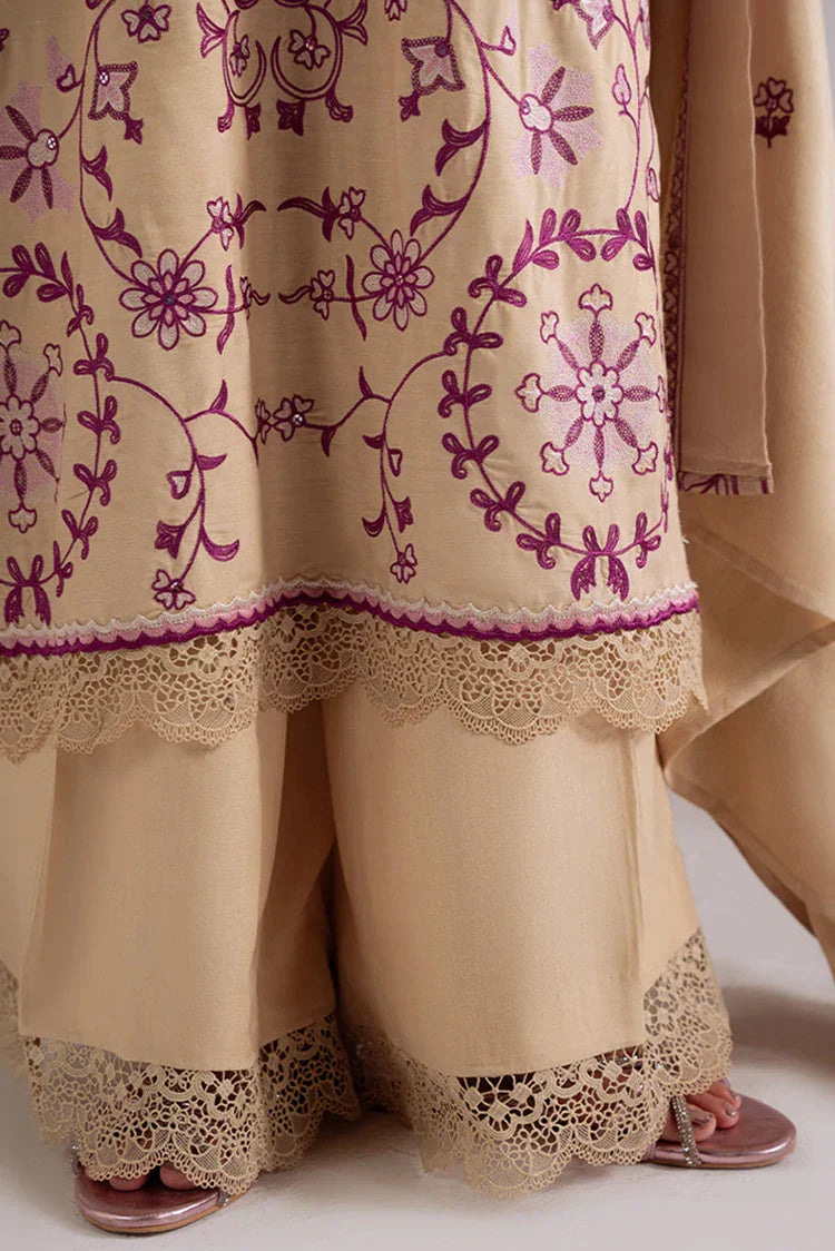 Picture of Cross Stitch - Unstitched Winter Collection - Fawn Radiance - Available at Raja Sahib