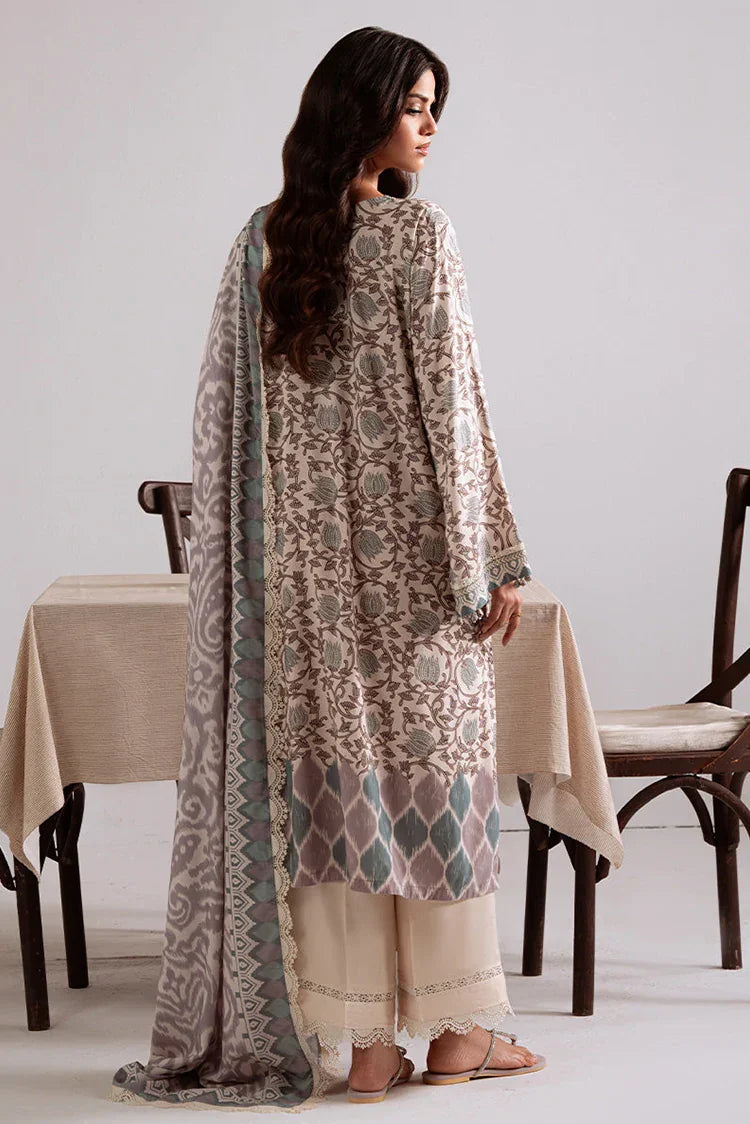 Picture of Cross Stitch - Unstitched Winter Collection - Iznik Bloom - Available at Raja Sahib