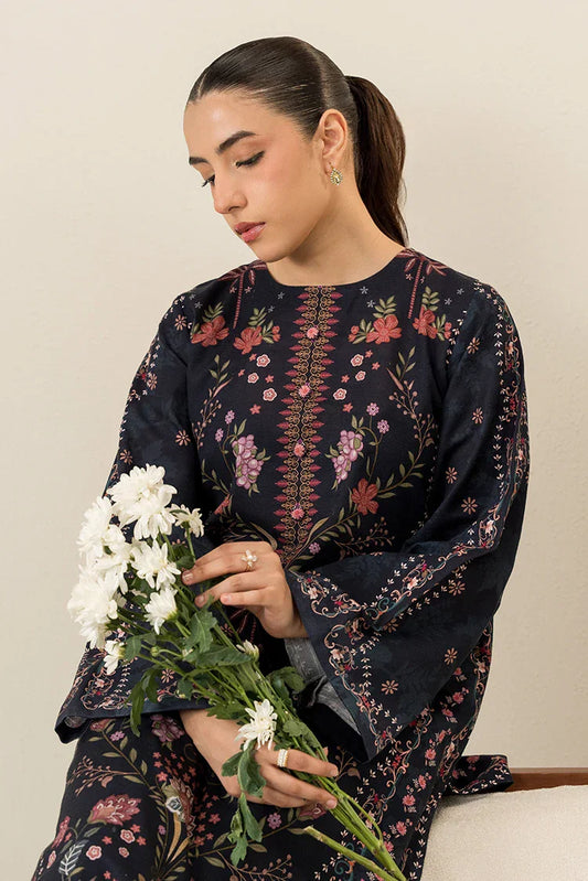 Picture of Cross Stitch - Daily Khaddar Edit - 2 Piece - Midnight Pearl - Available at Raja Sahib