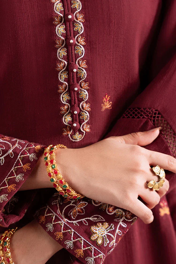Picture of Cross Stitch - Unstitched Winter Collection - Woven Elegance - Available at Raja Sahib