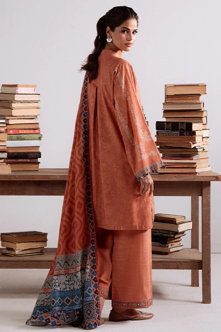 Picture of Cross Stitch - Unstitched Winter Collection - Amber Mirage - Available at Raja Sahib