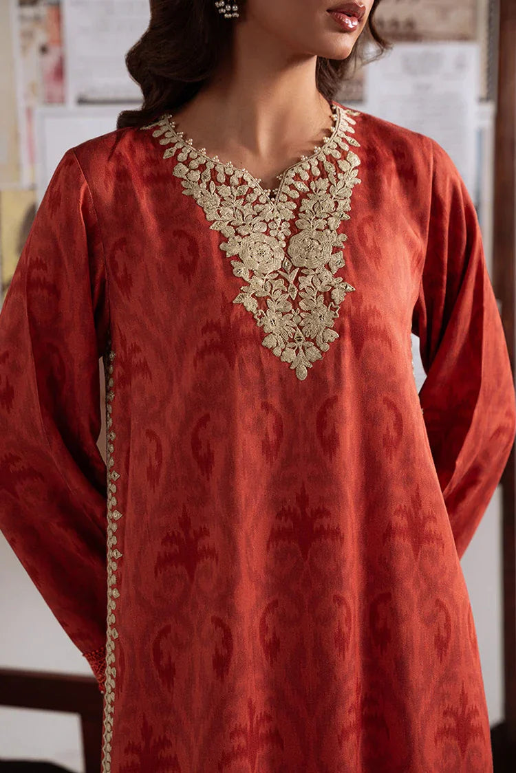 Picture of Cross Stitch - Unstitched Winter Collection - Rustic Aura - Available at Raja Sahib