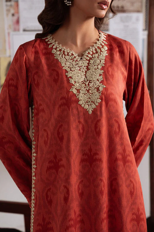 Picture of Cross Stitch - Unstitched Winter Collection - Rustic Aura - Available at Raja Sahib