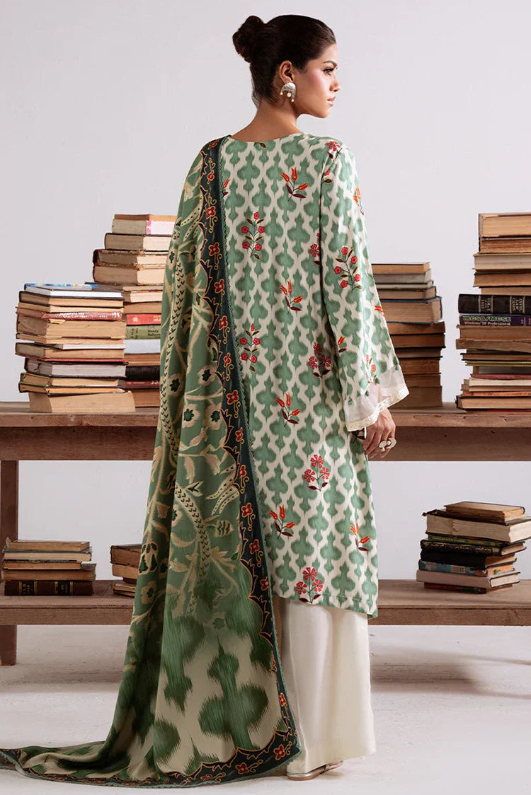 Picture of Cross Stitch - Unstitched Winter Collection - Tribal Haze - Available at Raja Sahib