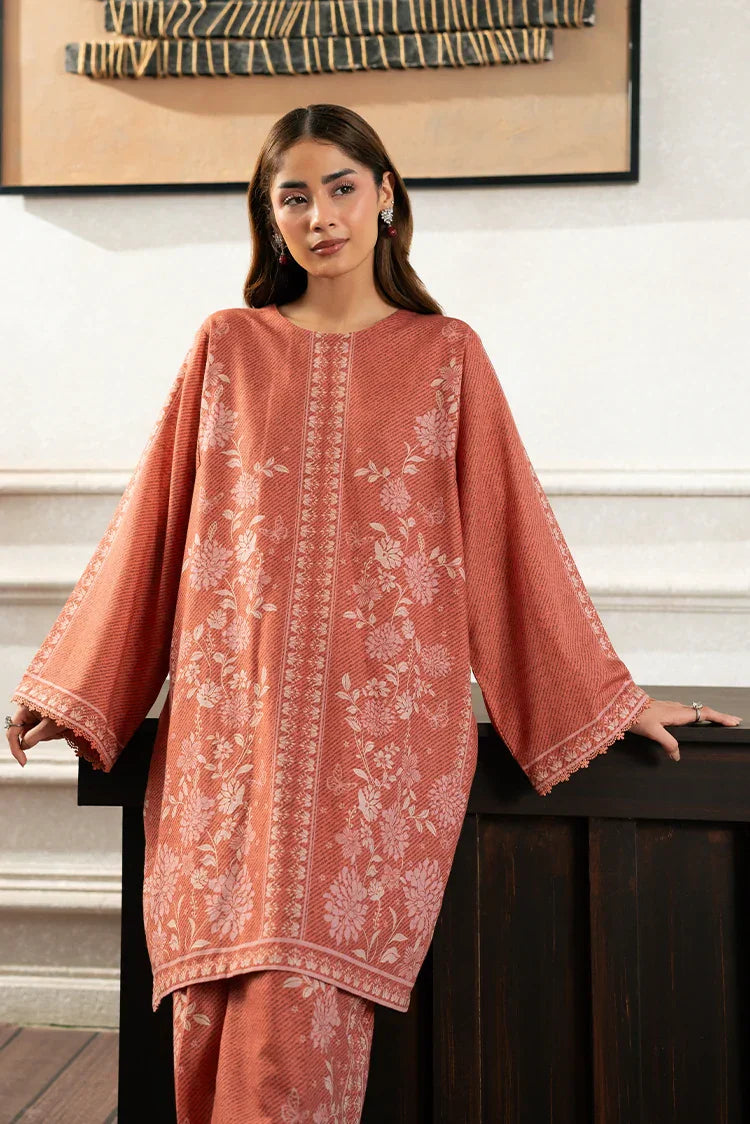 Picture of Cross Stitch - Basic Pret Collection - 2 PC - Rosewoood Dream - Available at Raja Sahib