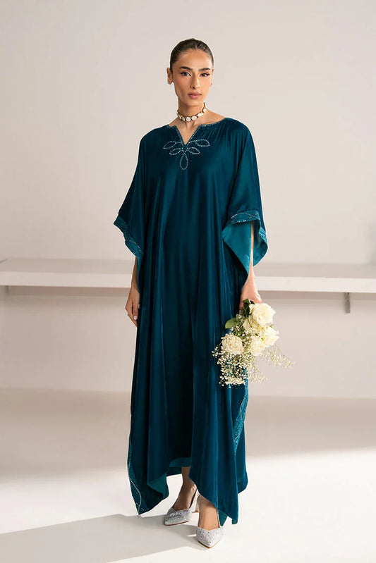 Cross Stitch - Exclusive Pret - Stardust Drape Embroidered Velvet Shirt