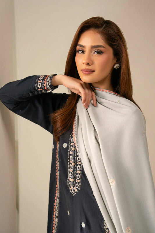 Cross Stitch - Exclusive Pret - Cherry Wood - 2 Piece - Shirt & Dupatta