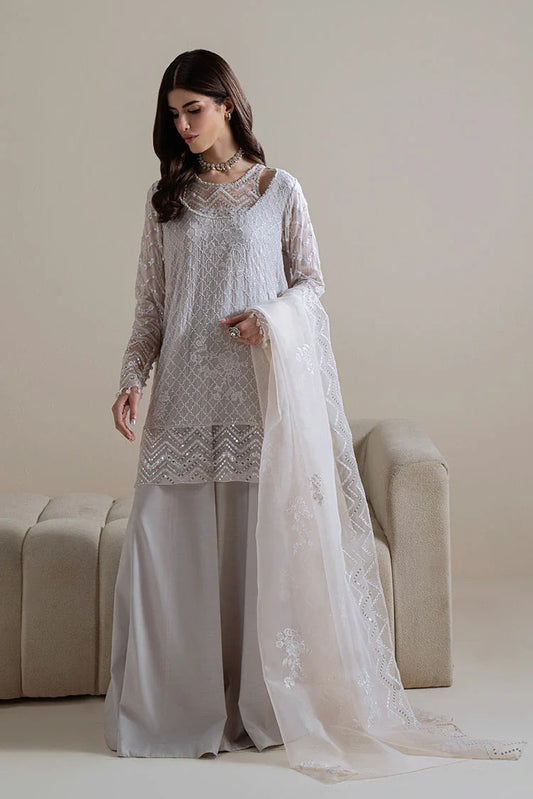 Cross Stitch - Unstitched Chiffon Edit Vol 1 - Moonlit Mist