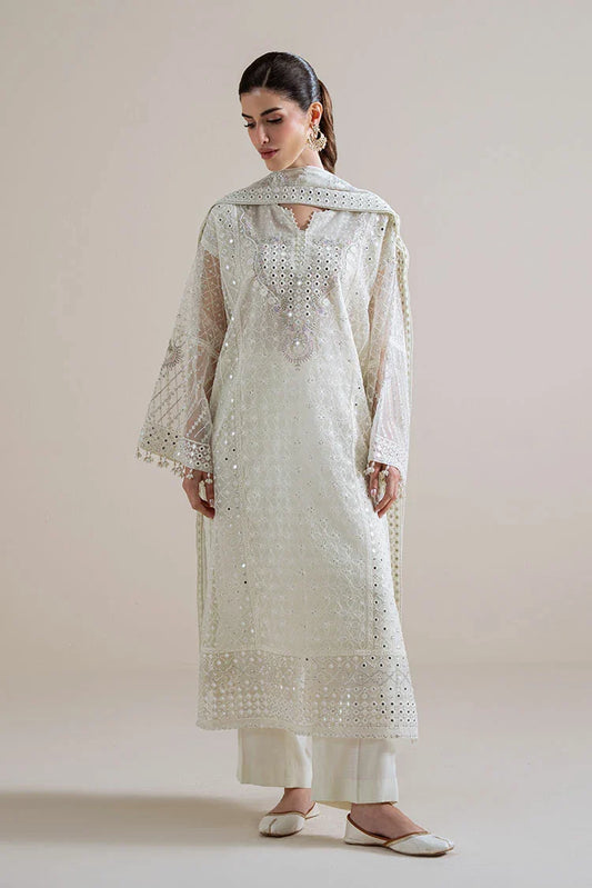 Cross Stitch - Unstitched Chiffon Edit Vol 1 - Pearl Mirage