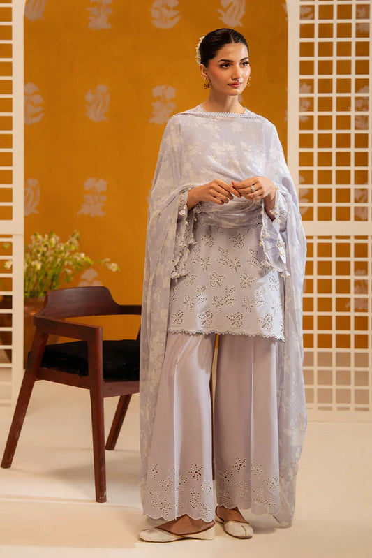 Cross Stitch - Chikankari Edit Vol 1 - Lavender Ash