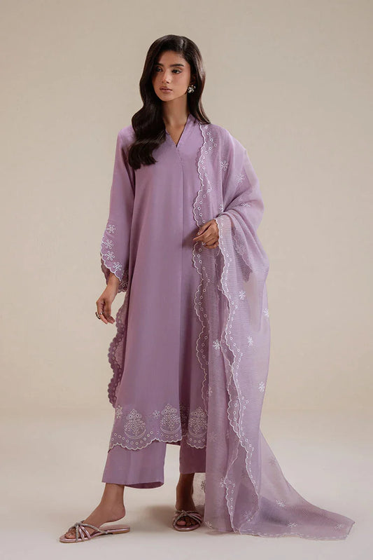 Cross Stitch - Lavender Reef - 3 Piece - Shirt, Trouser & Dupatta