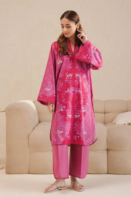 Cross Stitch - Daily Unstitched Lawn - Blossom Melody