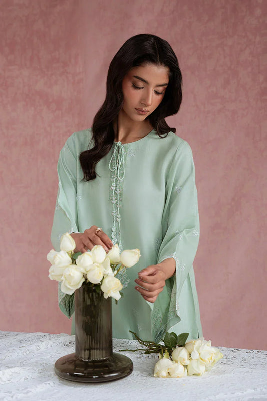 Cross Stitch - Green Reverie - 2 Piece - Shirt & Trouser