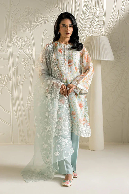 Cross Stitch - Ready to Wear - Serene Florals - 2 Piece