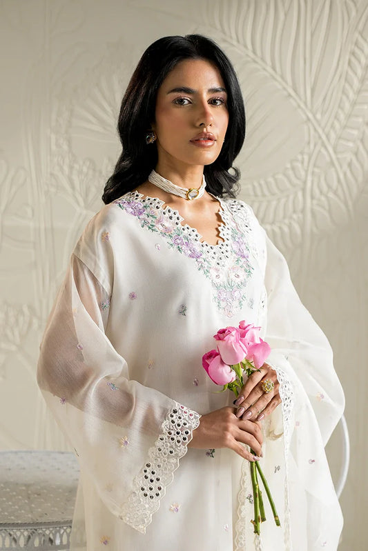 Cross Stitch - Ready to Wear - Blooming White - 2 Piece
