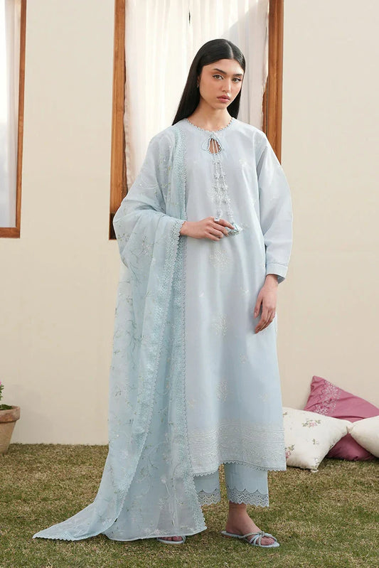 Cross Stitch - Mahiri Unstitched Collection Vol 2 - Frosted Mist