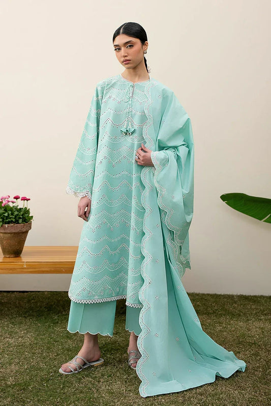 Cross Stitch - Mahiri Unstitched Collection Vol 2 - Neo Mint