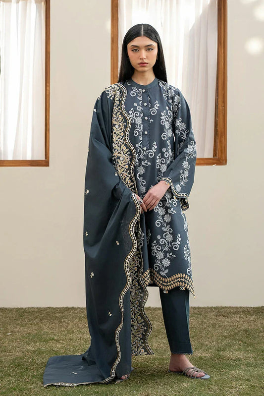 Cross Stitch - Mahiri Unstitched Collection Vol 2 - Ombre Blue