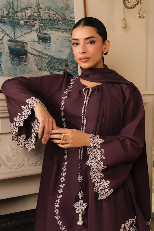 Cross Stitch - Royal Prune - 2 Piece