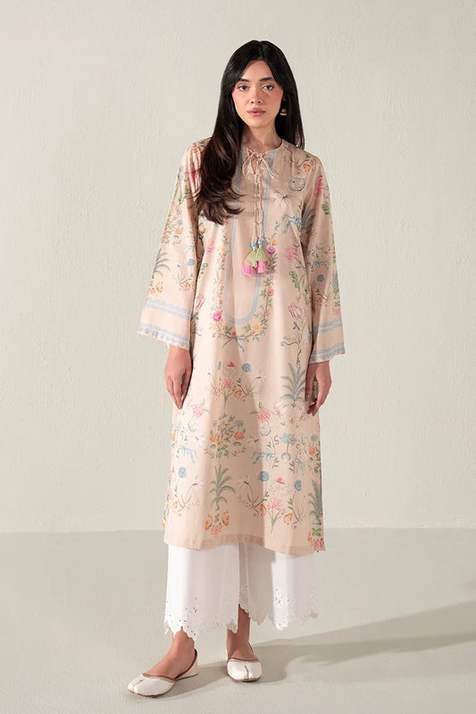 Cross Stitch - Fresco Luxe Printed Lawn Shirt