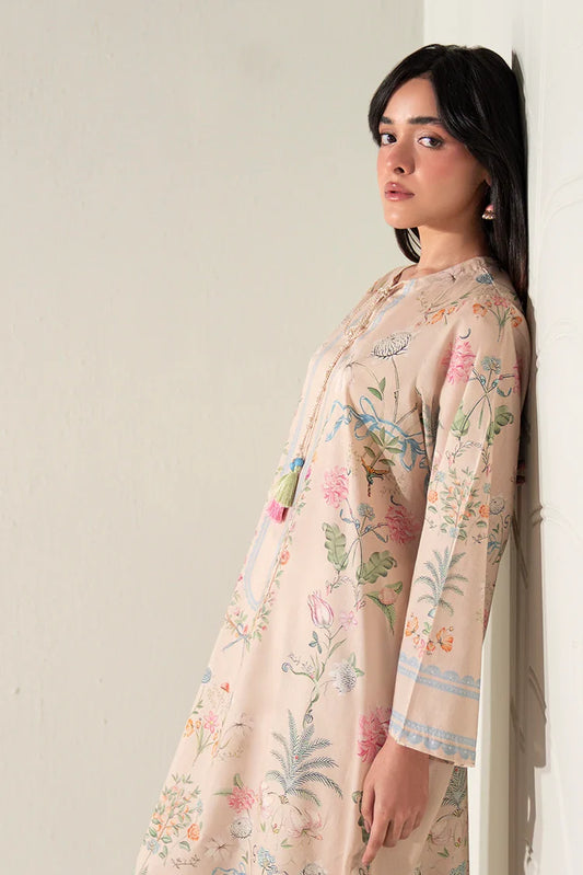 Cross Stitch - Fresco Luxe Printed Lawn Shirt