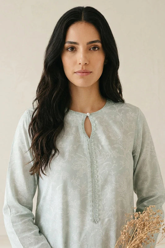 Cross Stitch - Daily Unstitched Printed Lawn Vol 3 - Harbor Gray