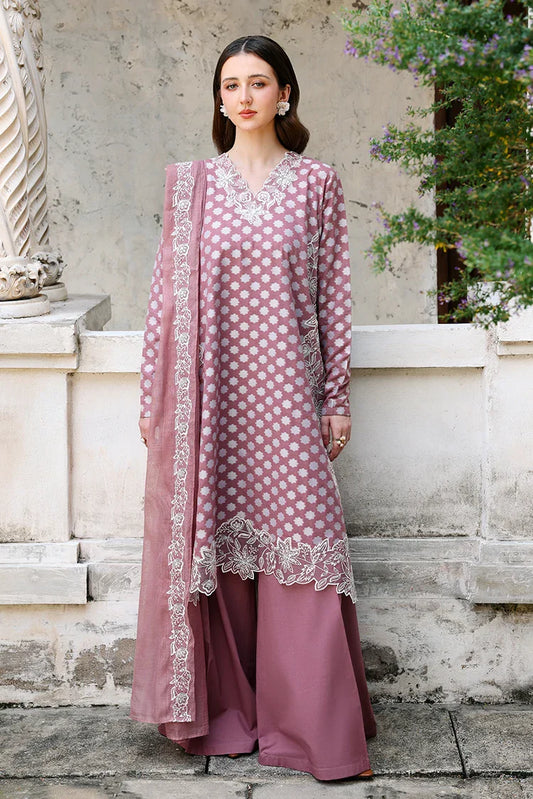 Cross Stitch - Embroidered Lawn Edit Vol 2 - Ash Rose