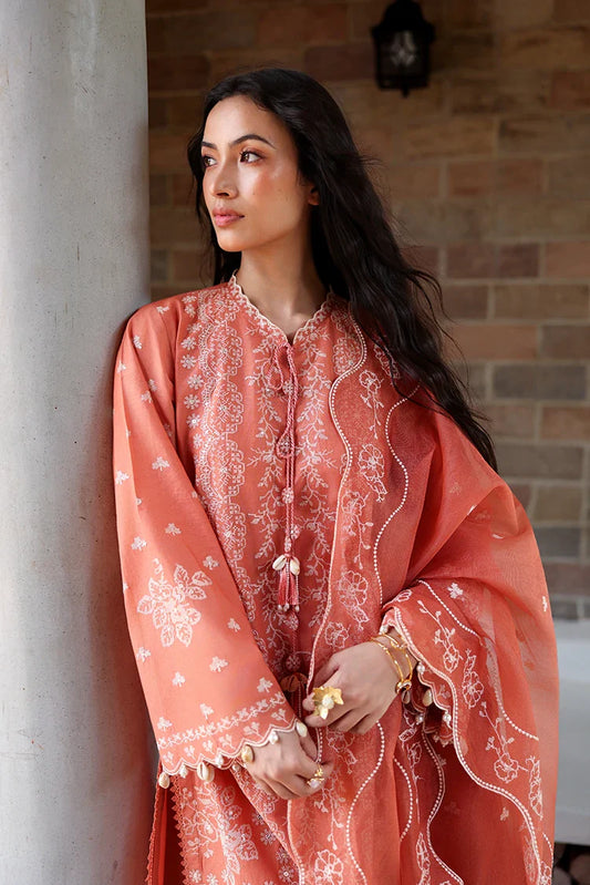 Cross Stitch - Embroidered Lawn Edit Vol 2 - Amber Mist