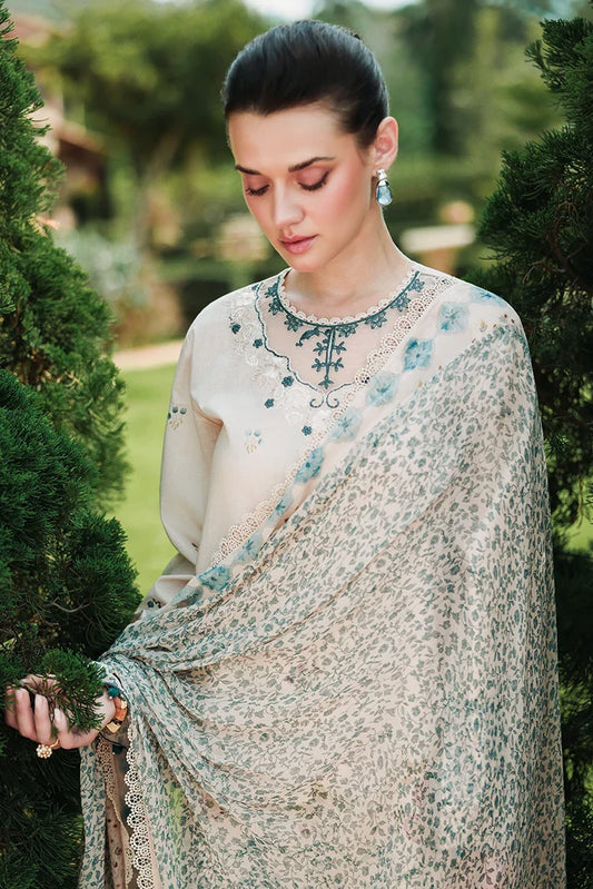 Cross Stitch - Embroidered Lawn Edit Vol 2 - Subtle Beige