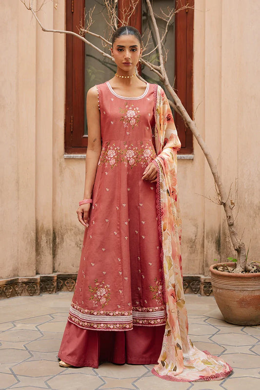 Cross Stitch - Embroidered Lawn Edit Vol 4 - Roseate Whisper