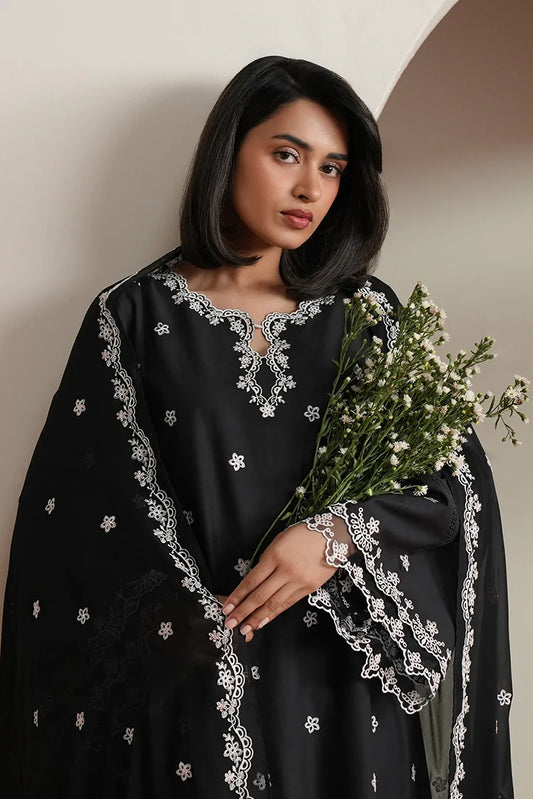 Cross Stitch - Embroidered Lawn Edit Vol 5 - Noir Canvas
