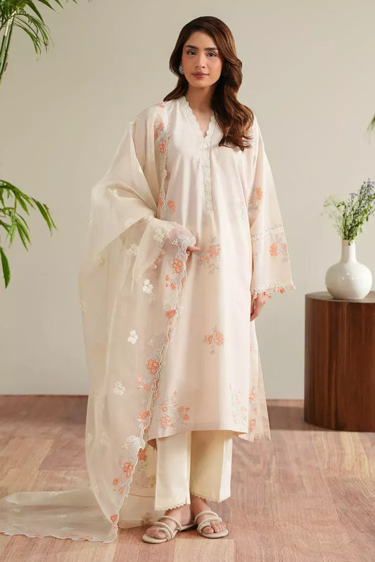 Cross Stitch - Soft Appricot - 2 Piece