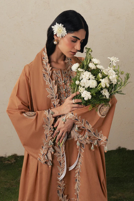 Cross Stitch - The Monsoon Edit - Unstitched - Amber Dune