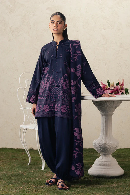 Cross Stitch - The Moonsoon Edit - Unstitched - Magenta Muse