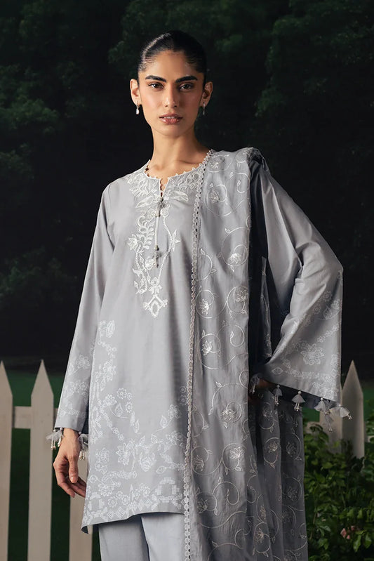Cross Stitch - The Monsoon Edit - Unstitched - Selene Glow