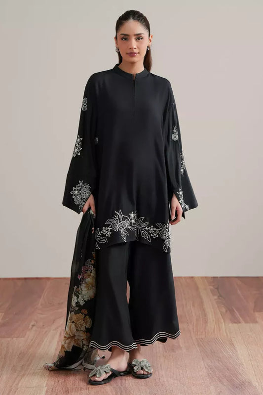 Cross Stitch - Black Pulse - 2 Piece