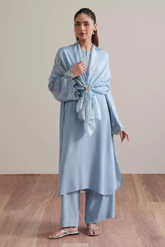 Cross Stitch - Blue Sway - 2 Piece