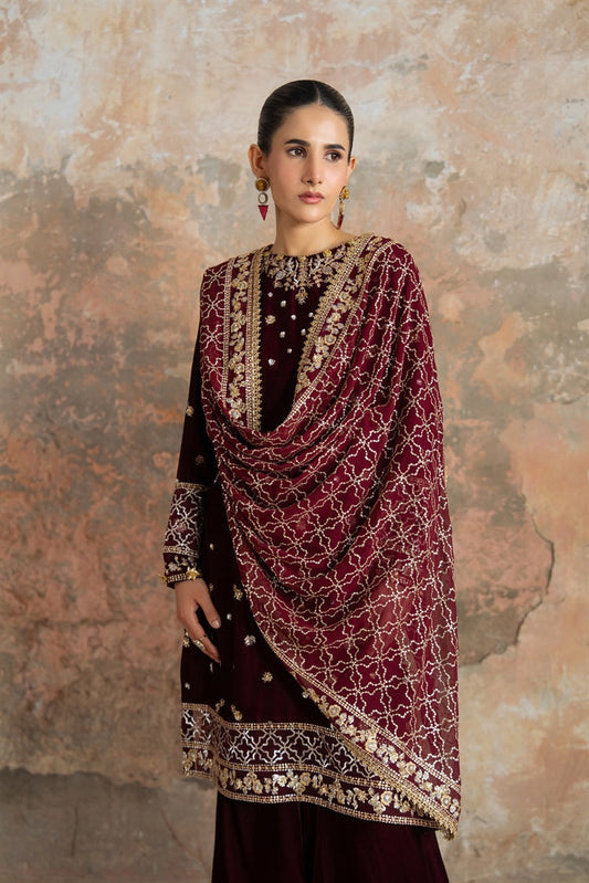 Cross Stitch - Wedding Collection - Crimson Flare