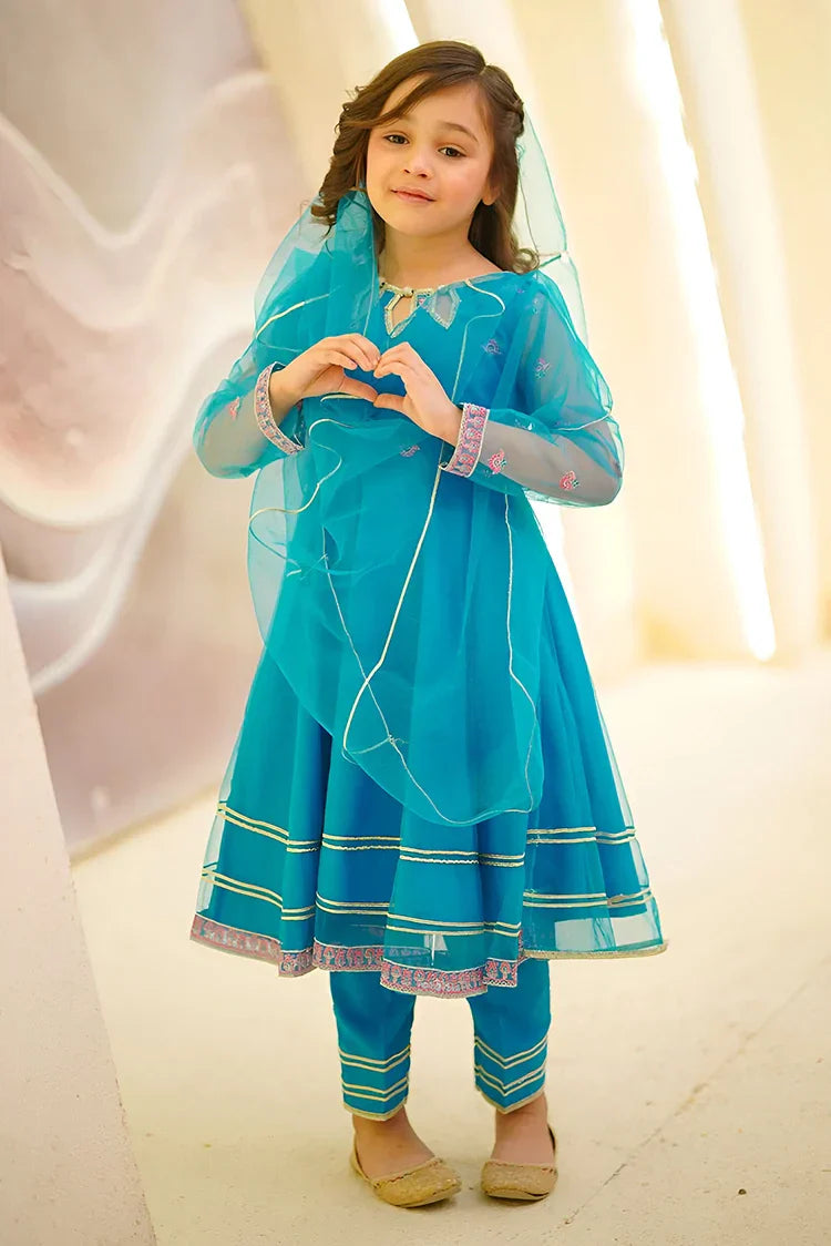 Picture of <!--bpk-->Modest - Girls 3 Piece Suit - Saniya - Available at Raja Sahib